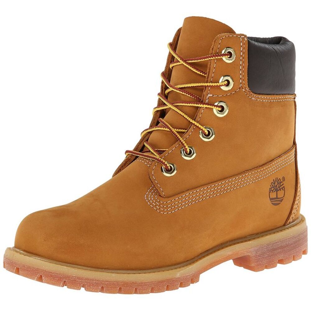 Timberland Womens 6 Inch Premium Boot Wheat Nubuck Boot